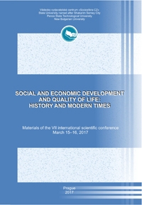 Social and economic development and quality of life:  history and modern times